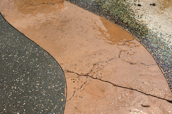 主题压印艺术地面