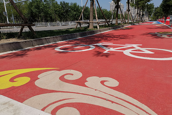 彩色艺术混凝土聚合物砾石施工工艺